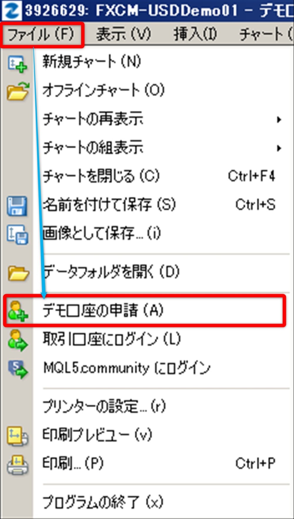 Fxcmデモ口座のmt4チャートが隙間だらけ 対応方法は